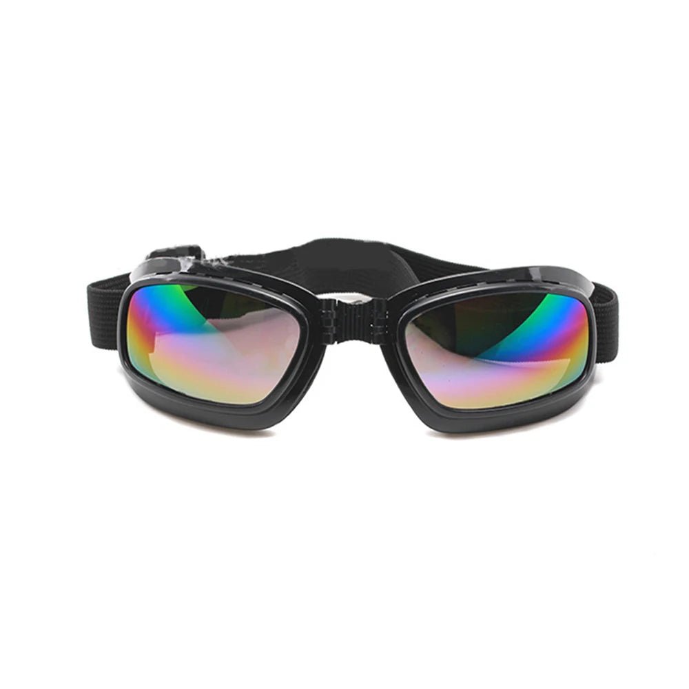 Safety Goggles Motorcycle Multi-functional Glasses Folding Glasses Anti Fog Windproof Ski Goggles Off Road Racing Eyewear - BACKUPMYFILESNOW.COM®