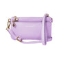 Creamy spice taupe Bella RFID wallet by SaveTheGirls with gold hardware and sleek design.