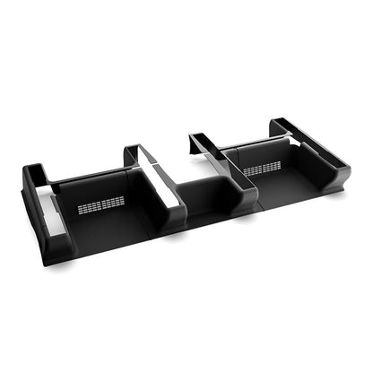 Set of five Tesery official protective covers for Tesla Model Y Juniper seat slide rails, anti-kick guards for interior protection.