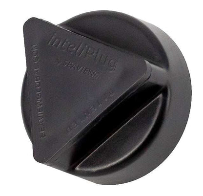 Seaview Global inteliPlug Pro drain plug showing a sleek, durable marine drain plug with precision fitting and secure sealing.