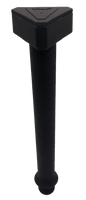Seaview Global Vault Center Drain Plug, black plastic fitting with threaded design for marine or industrial drainage applications.
