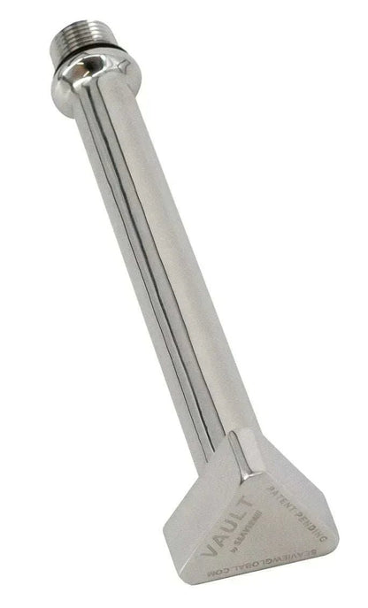Seaview Global Vault Center Drain Plug made of stainless steel, designed for secure marine or industrial drainage applications.
