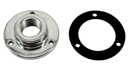 Seaview Global Vault Pro Drain Plug in stainless steel, designed for marine or industrial drainage applications.