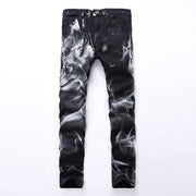 Wolf Print Jeans.