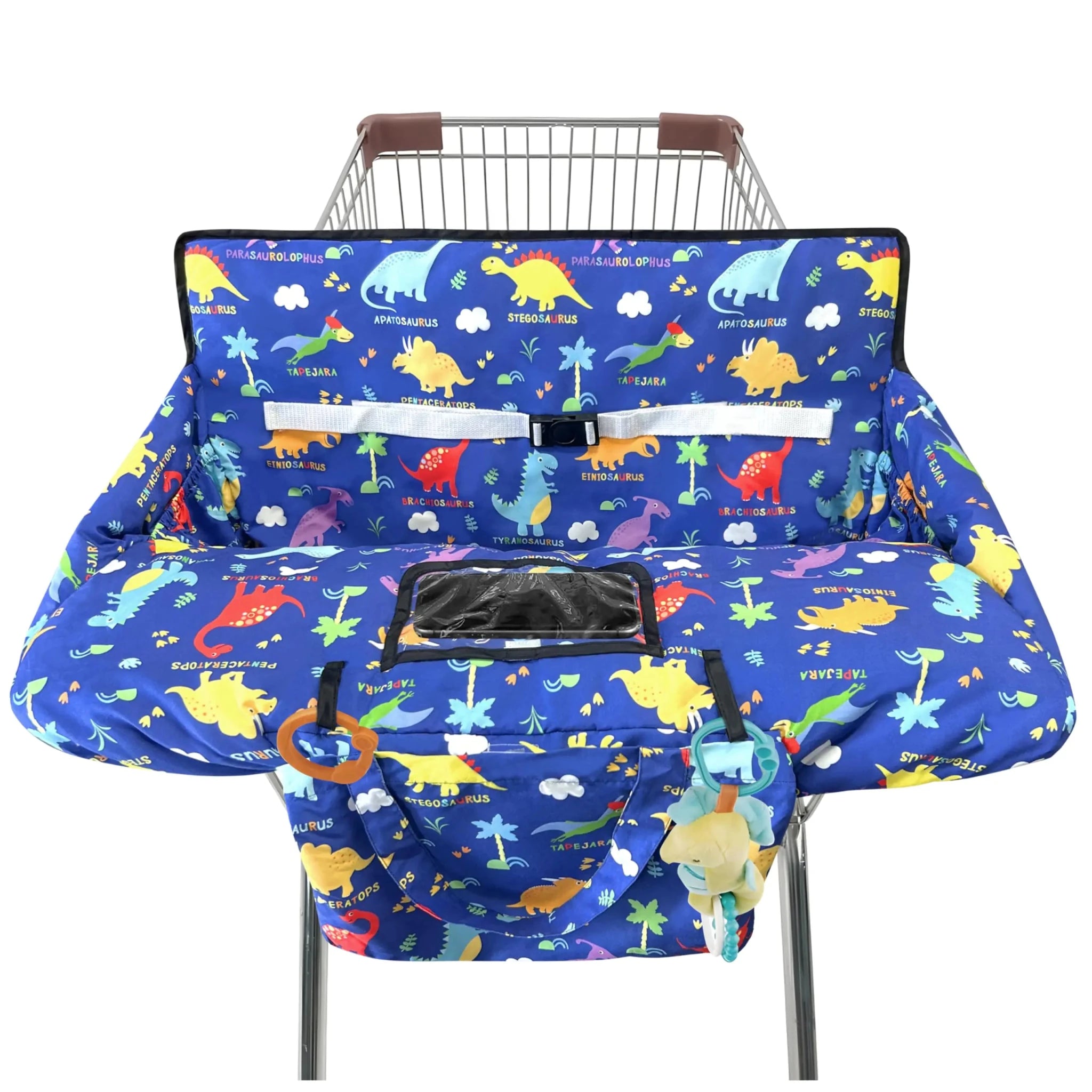 Shopping Cart Cover for Baby2 - in - 1 High Chair Cover with Portable Cloth BagCart Seat Pad for Babies Grocery Cushion Cover RestaurantSuitable for All Supermarkets - BACKUPMYFILESNOW