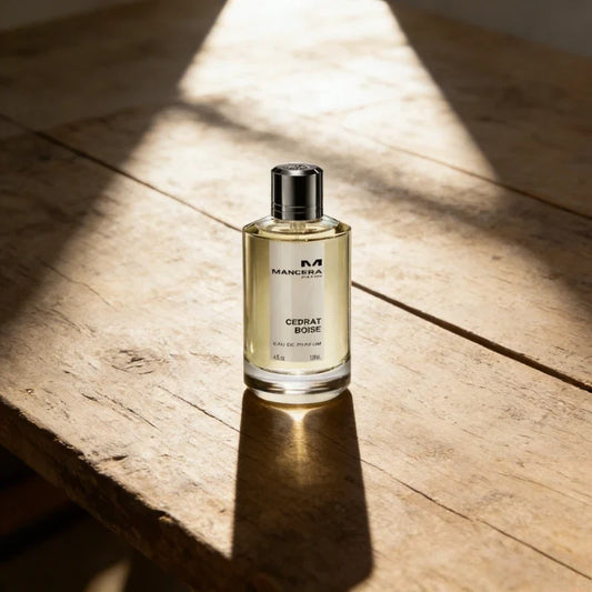 Silcy Skin MANCERA long-lasting unisex aromatic aquatic perfume spray with sea notes and lemon, perfect for summer.