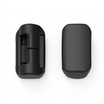 Silicone seat belt buckle cover set for Tesla Model Y Juniper and Model 3 Highland, protects and covers seat belt buckles.