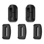 Silicone seat belt buckle cover set for Tesla Model Y Juniper and Model 3 Highland, protecting and covering the buckle area.