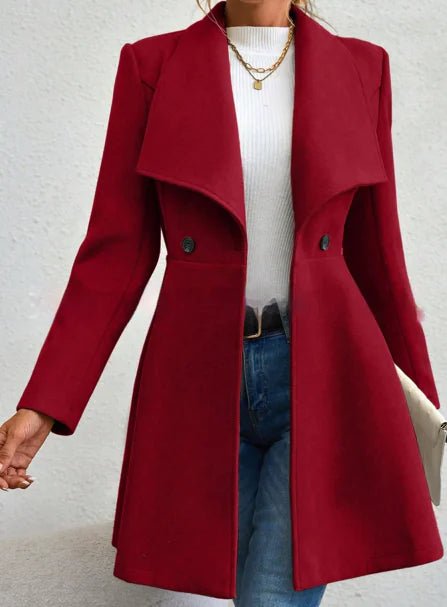 Slim Fit Fashion Coat - BACKUPMYFILESNOW