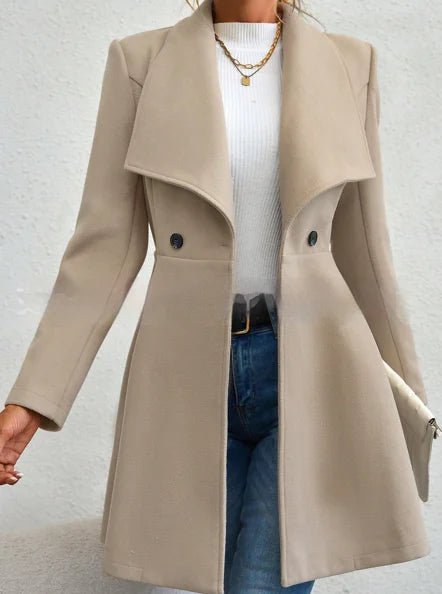 Slim Fit Fashion Coat - BACKUPMYFILESNOW