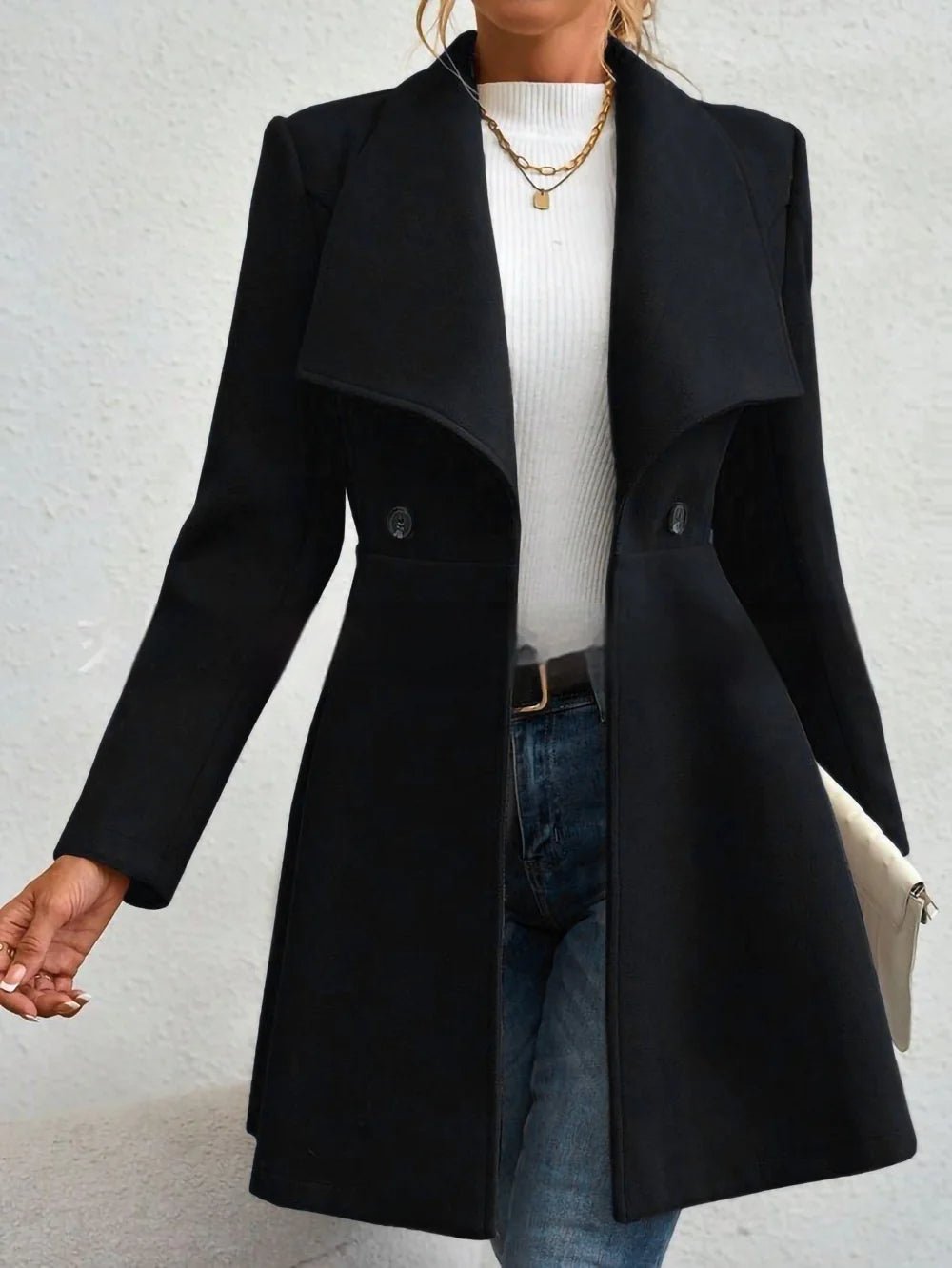 Slim Fit Fashion Coat - BACKUPMYFILESNOW