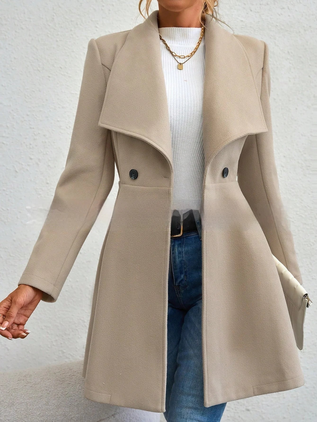 Slim Fit Fashion Coat - BACKUPMYFILESNOW