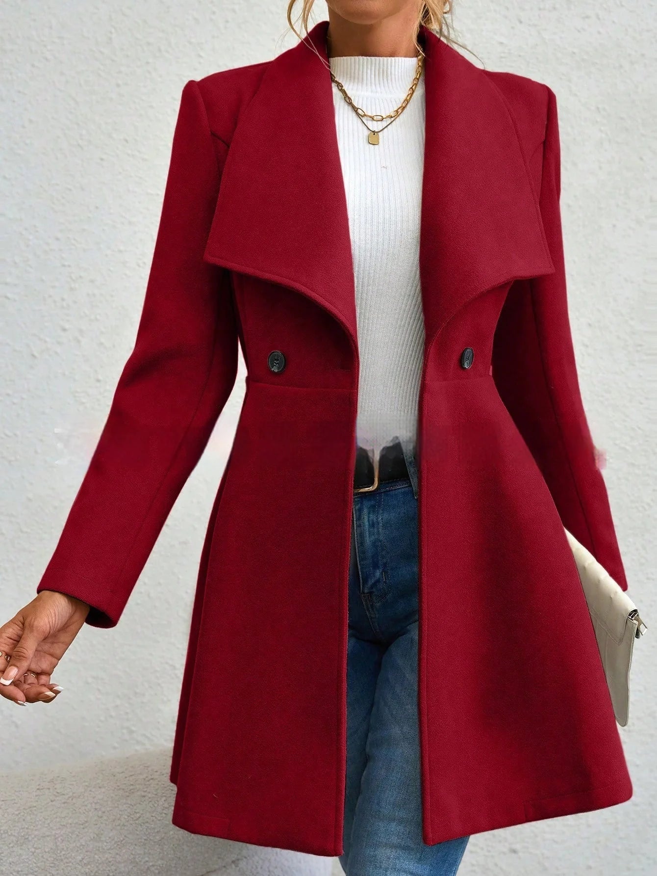 Slim Fit Fashion Coat - BACKUPMYFILESNOW