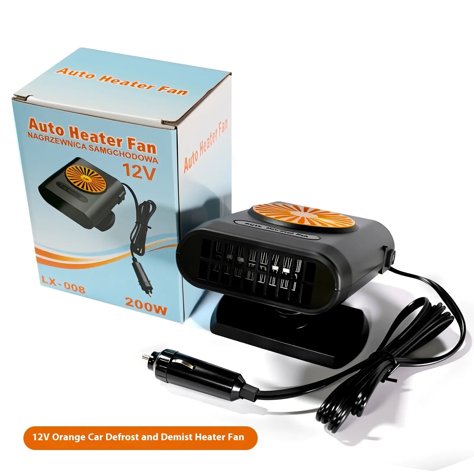 12V Car Windshield Defogger Heater