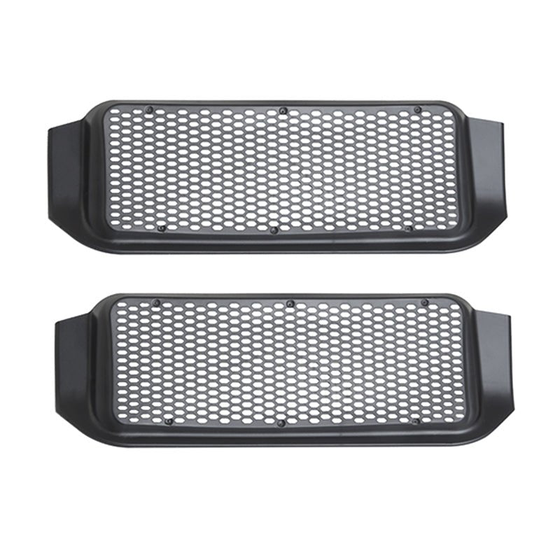 Two Tesla Model 3/Y rear vent covers by Tesery, snap-in protective dust covers for rear vents, set of 2.