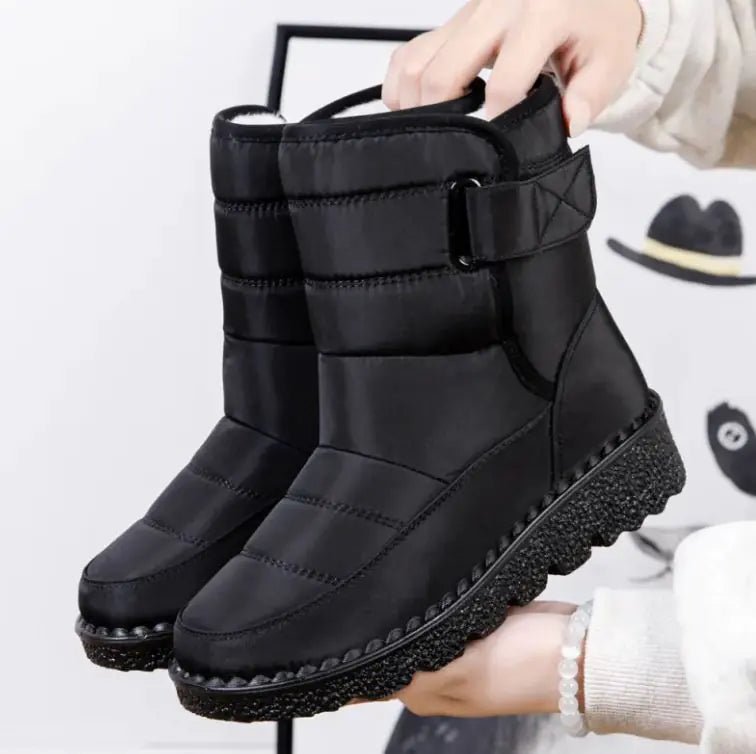 Snow Velcro Waterproof Leisure Women's Shoes - BACKUPMYFILESNOW