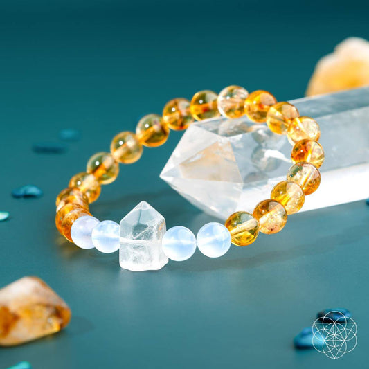 Golden bracelet named Spark Hope by Conscious Items, featuring a delicate design symbolizing new beginnings.