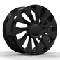 Set of four Tesla Model Y/S performance rims by Tesery Official Store, showcasing sleek, modern wheel design for electric SUVs.