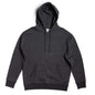 Black SpectraUSA heavyweight fleece hoodie in XS with a cozy, thick fabric and a classic hooded design.