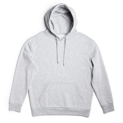 Black SpectraUSA heavyweight fleece hoodie in XS size, shown with front view and cozy, thick material.