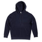 Black heavyweight fleece hoodie by SpectraUSA, XS size, featuring a cozy, durable design.