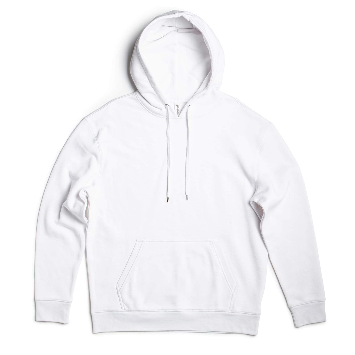 Black heavyweight fleece hoodie by SpectraUSA, XS size, featuring a cozy, thick fleece fabric and a comfortable fit.