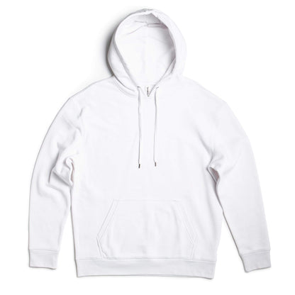 Black heavyweight fleece hoodie by SpectraUSA, XS size, featuring a cozy, thick fleece fabric and a comfortable fit.