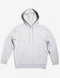 Charcoal Heather fleece hoodie pullover by SpectraUSA, lightweight midweight fleece with a cozy fit, XS size.