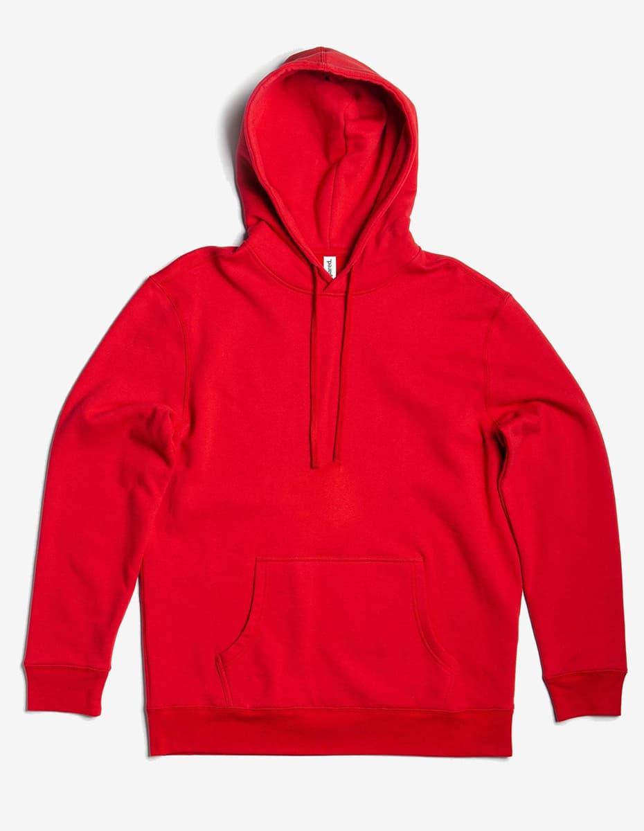 Charcoal heather fleece hoodie pullover by SpectraUSA, midweight fleece, XS size, casual and comfortable sweatshirt for everyday wear