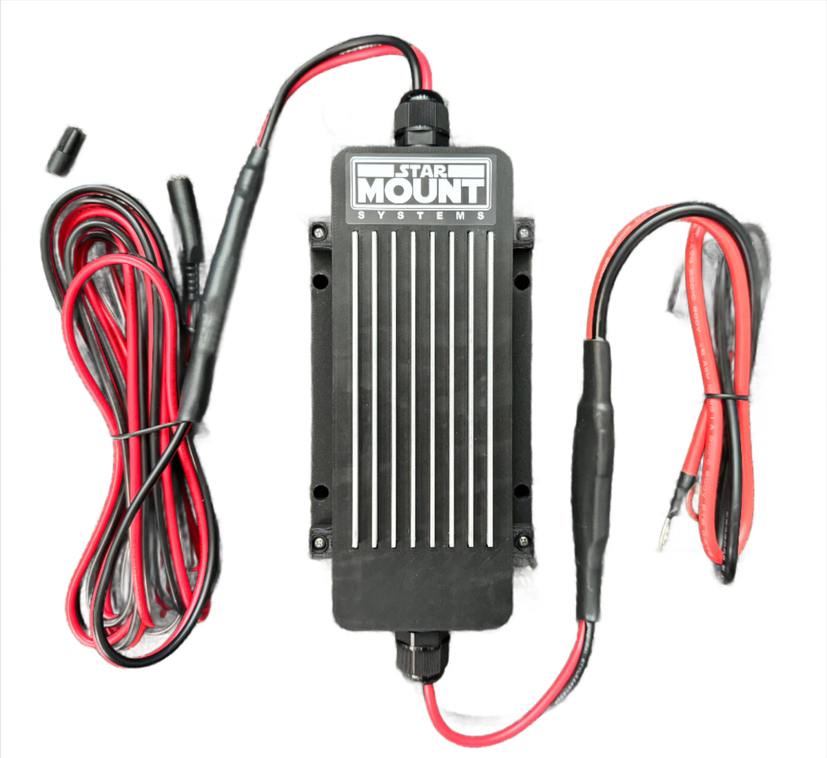 Star Mount Systems Explorer Pro Bundle with 12V conversion for Gen 3 Starlink satellite internet setup, including mounting accessories.