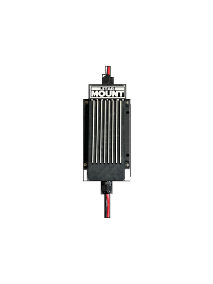 Star-Mount Explorer Pro Bundle for Gen 3 Starlink with 12V conversion, showing mounting and power setup by Star Mount Systems.
