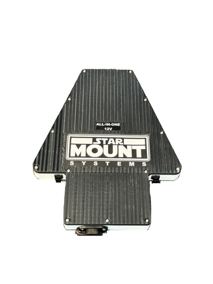 Star-Mount Explorer Pro Bundle for Gen 3 Starlink with 12V conversion by Star Mount Systems, showing the mounted equipment and accessories.