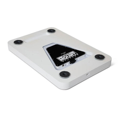 Black Star Mount Voyager bundle for Gen 3 Starlink with 12V conversion, featuring mounting hardware and electrical components.
