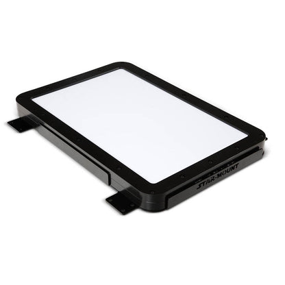 Black Quick-Release Mount for Gen 3 Voyager Star-Mount by Star Mount Systems, showing the top view of the mount's design