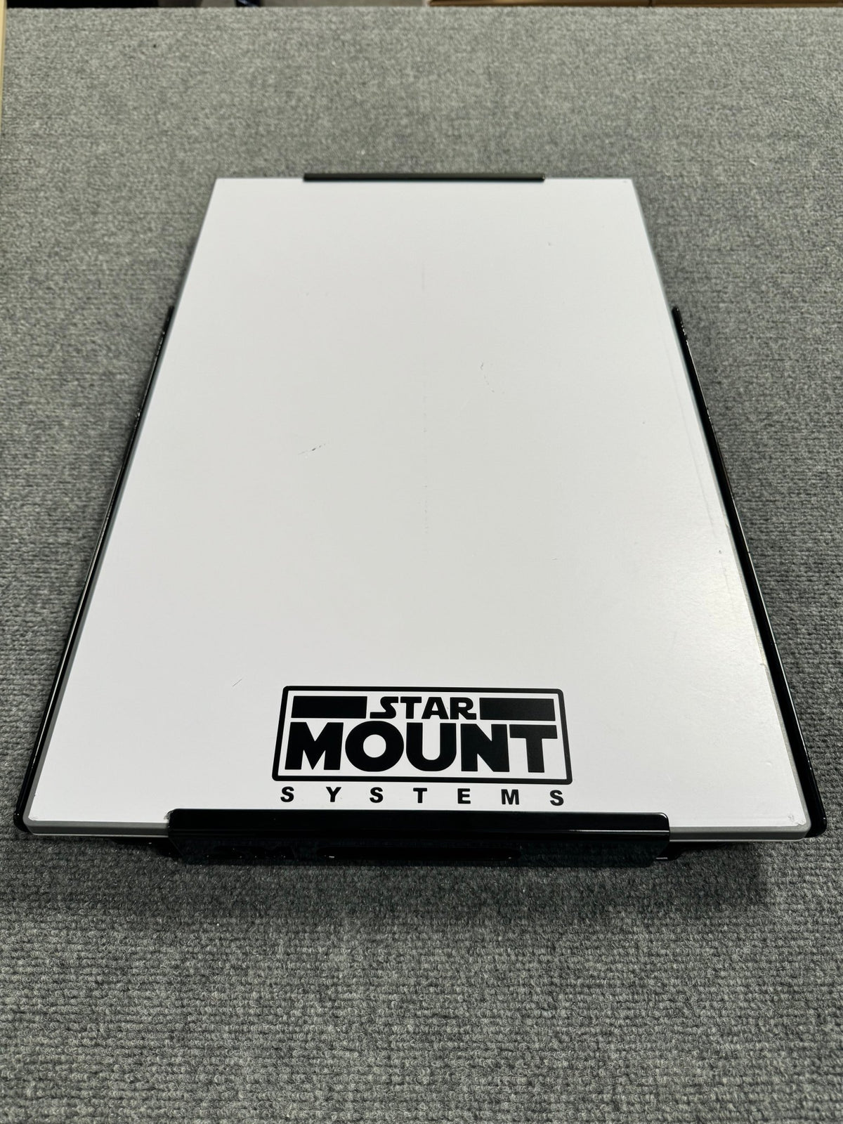 Black Star Mount Explorer mount for Gen 3 Starlink by Star Mount Systems, designed for secure satellite dish installation.