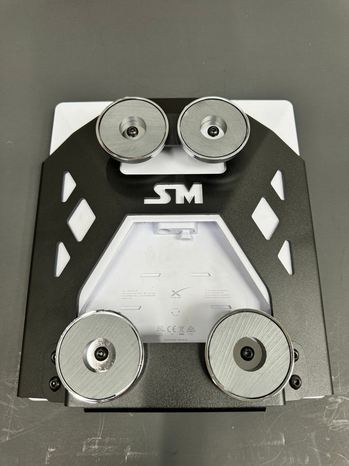Black Star Mount Systems Star-Mount MINI Explorer Mount for secure attachment of camera or accessories.