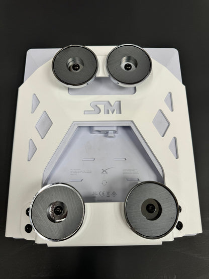 Black Star-Mount MINI Explorer Mount by Star Mount Systems, compact mount for securing devices or gear.