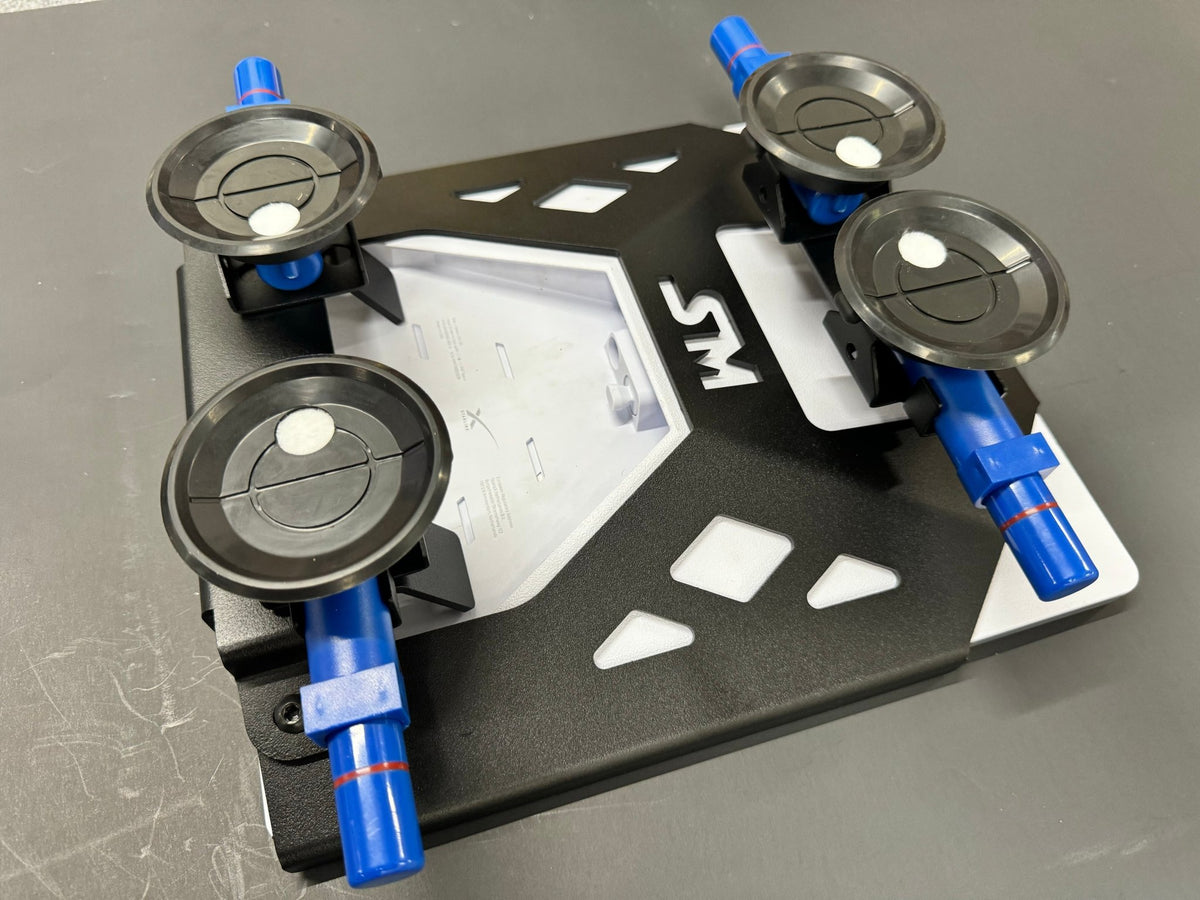 Black Star-Mount MINI Explorer Mount by Star Mount Systems, compact mount for versatile mounting solutions.