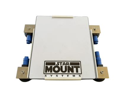 Black Star Mount Systems Star-Mount MINI Explorer PRO mount for cameras and accessories, shown on a flat surface.