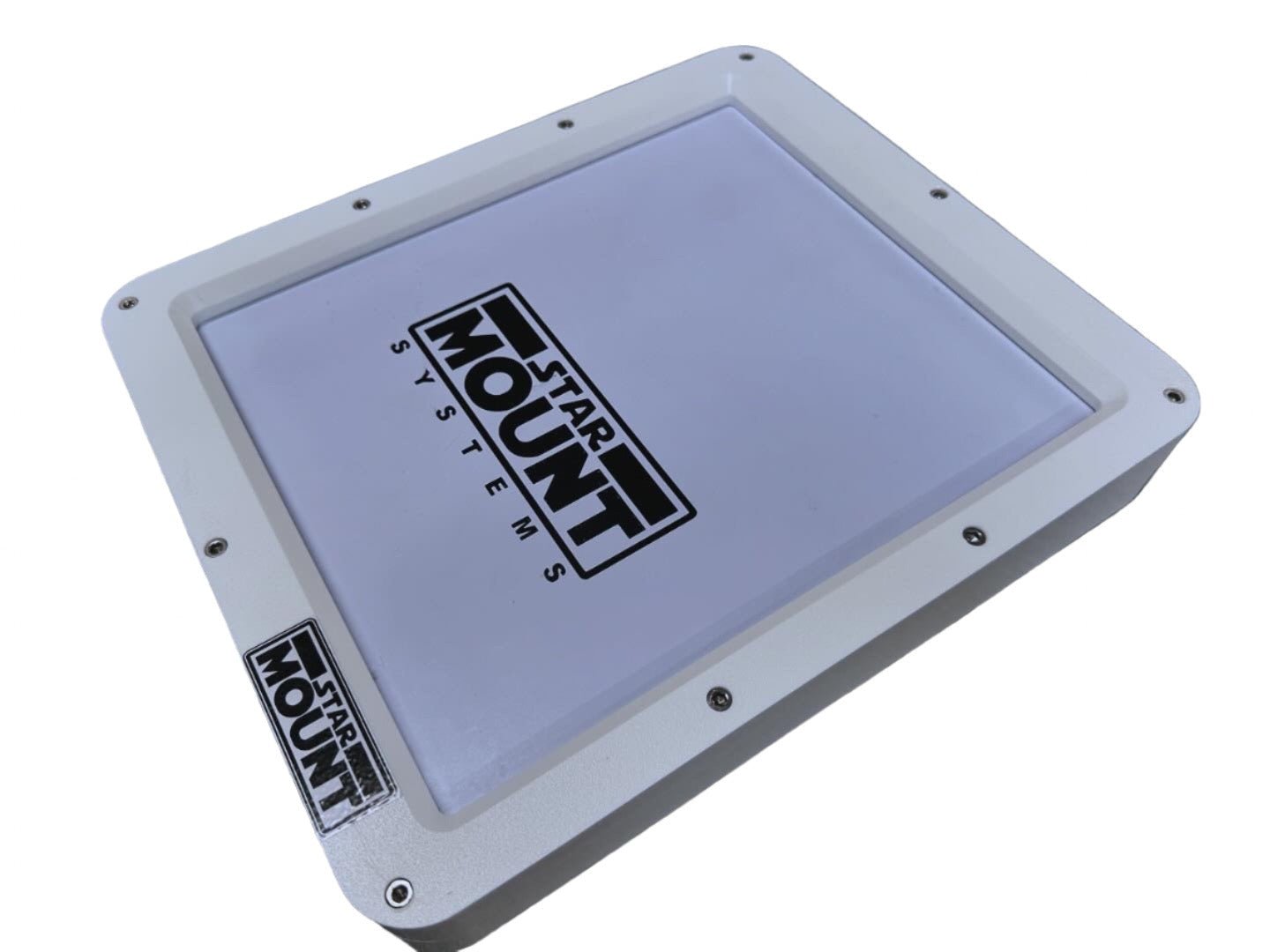 Black Star Mount Systems Star-Mount MINI Voyager mount mounted on a surface for secure equipment attachment.