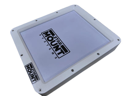 Black Star Mount Systems Star-Mount MINI Voyager mount mounted on a surface for secure equipment attachment.