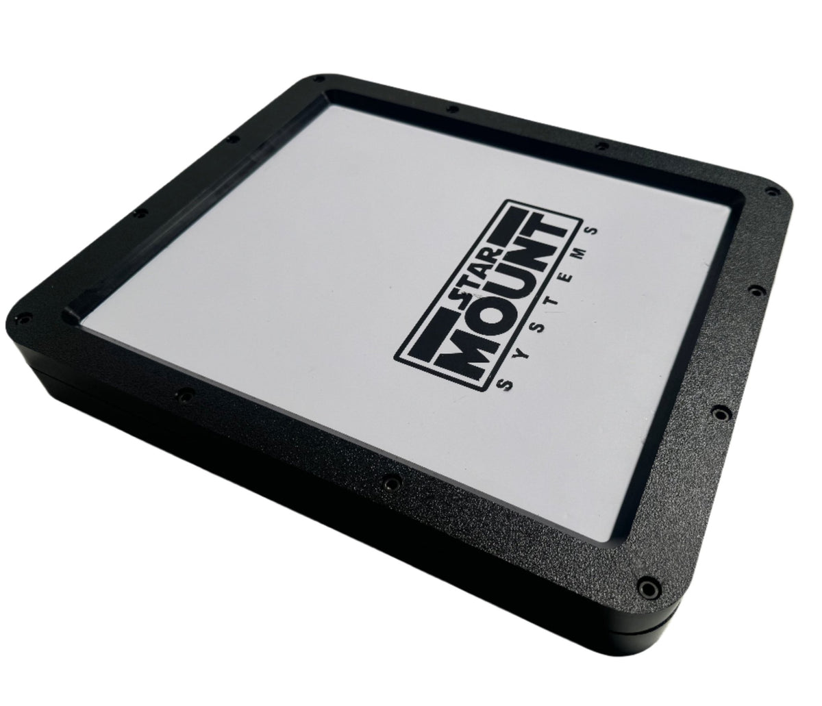 Black Star Mount Systems Mini Voyager mount for secure attachment of cameras or devices to various surfaces.