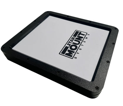 Black Star Mount Systems Mini Voyager mount for secure attachment of cameras or devices to various surfaces.