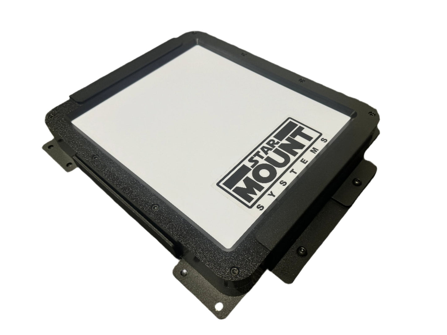 Black Star-Mount MINI Voyager mount by Star Mount Systems, compact and sturdy mount for versatile equipment attachment.
