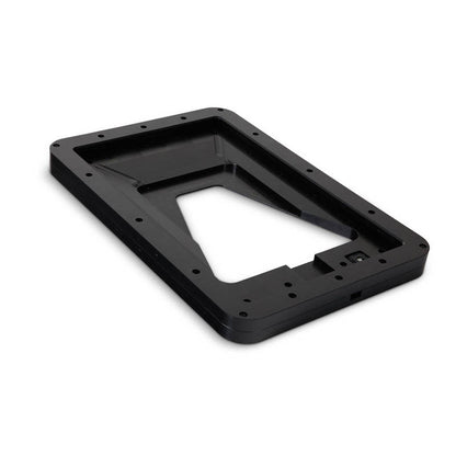Black Star Mount Voyager mount by Star Mount Systems for Gen 3 Starlink satellite dish, designed for secure outdoor installation.