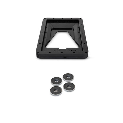 Black Star Mount Voyager mount for Gen 3 Starlink by Star Mount Systems, designed for secure satellite dish installation.