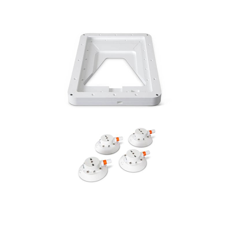 Black Star Mount Voyager mount for Gen 3 Starlink by Star Mount Systems, designed for secure satellite dish installation.