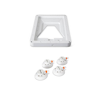 Black Star Mount Voyager mount for Gen 3 Starlink by Star Mount Systems, designed for secure satellite dish installation.