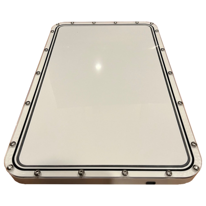 Star Mount Systems flat mount low profile for Starlink Dishy satellite dish, designed for secure outdoor installation