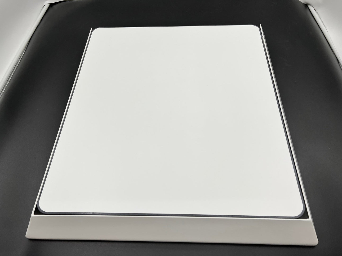 White quick-release mount for Starlink High Performance In-Motion Dish Gen 2 by Star Mount Systems, designed for easy installation.